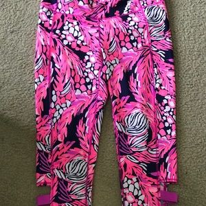 Lilly Pulitzer Luxletic Crop Legging Size L